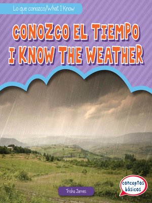 cover image of Conozco el tiempo / I Know the Weather